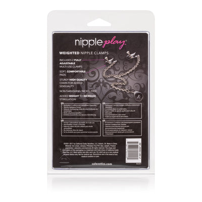 Adjustable Weighted Nipple Stimulators - The Ultimate Pleasure Tool!