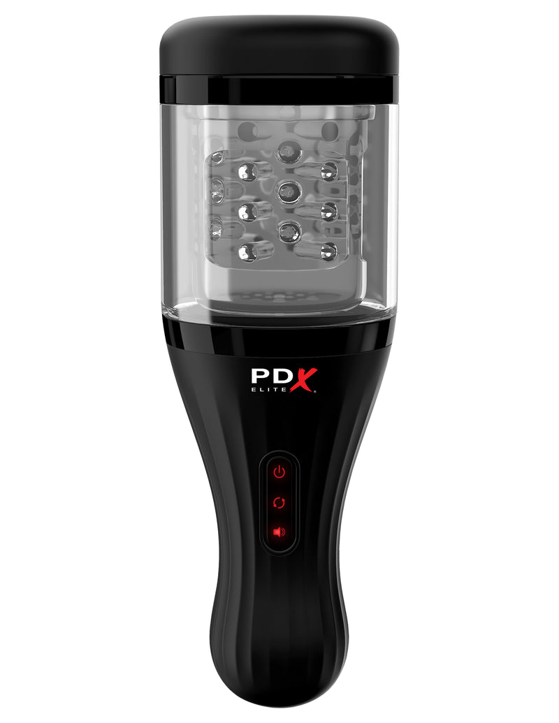 PDX Elite Talk Dirty Rotobator: The Ultimate Masturbation Toy for Mind-Blowing Pleasure!
