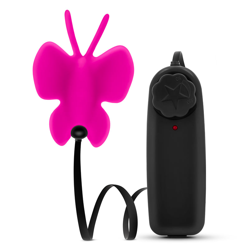Pure Platinum Butterfly Vibrator - Explore New Levels of Ecstasy with Safe and Waterproof Silicone Toy