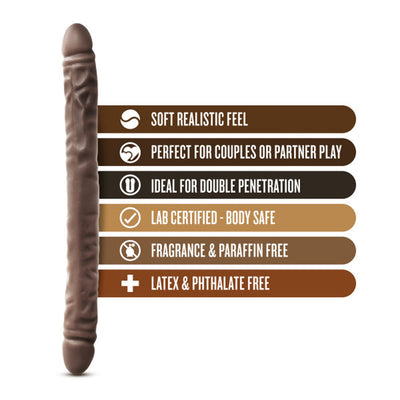 Double Your Pleasure with the Realistic 18 Inch Dr. Skin Dildo