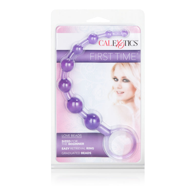 Flexible Slim Pleasure Beads with EZ Retrieval Ring - Phthalate-Free Anal Stimulator for Enhanced Pleasure