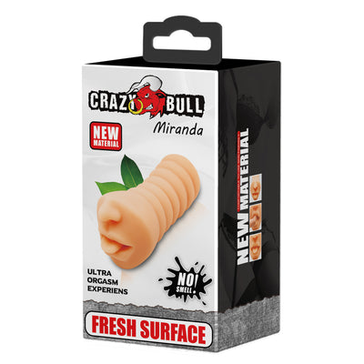 Enhance Your Solo Play with Realistic Masturbation Aids for Men - Try Crazy Bull's Miranda Sleeve Now!