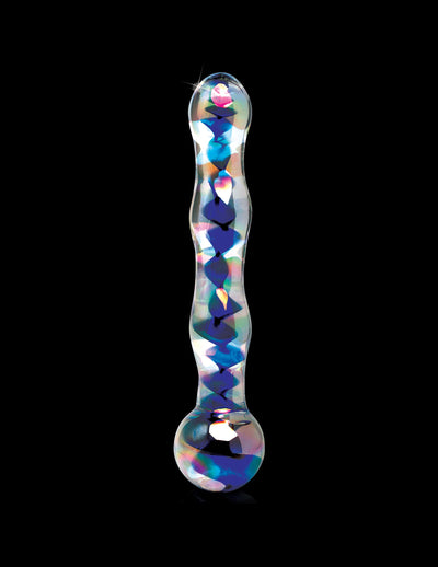 Luxurious Hand-Crafted Glass Wand for Ultimate Sensual Pleasure - Icicles No 08