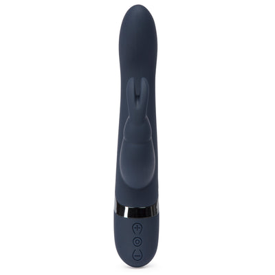 Smooth Contoured Rabbit Vibrator with 8 Patterns and 12 Speeds - USB Rechargeable and Travel-Friendly!