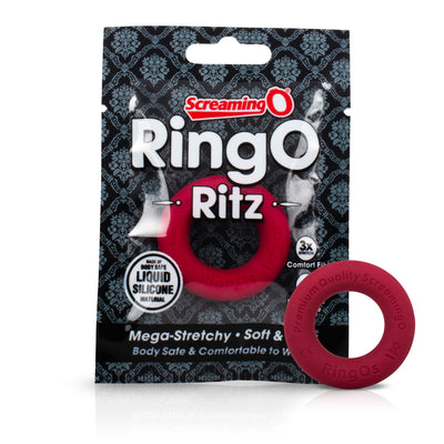 Screaming O's RingO Ritz: Luxury Liquid Silicone Cockring for Ultimate Pleasure.