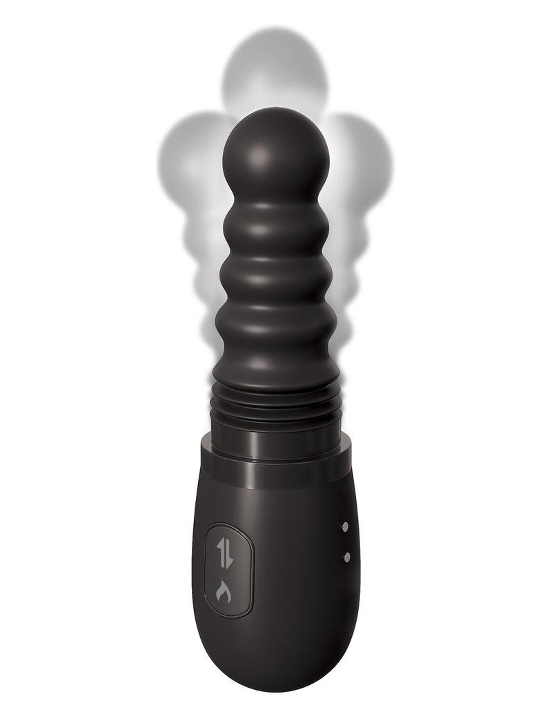 Gyrating Ass Thruster: The Ultimate Pleasure Toy with Heating Core and Seven Vibration Patterns.