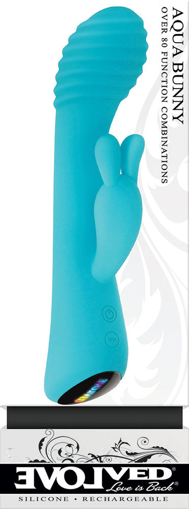 Luxurious Silicone Rabbit Vibrator with Dual Motors and Customizable Speeds for Ultimate Pleasure