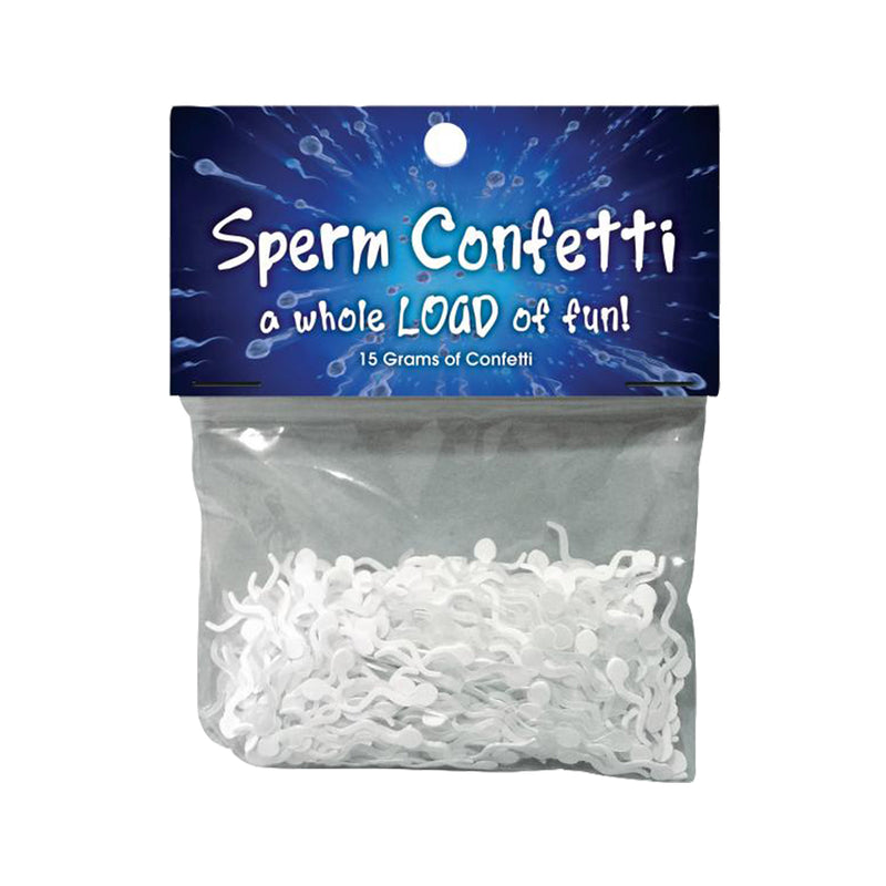 Spice up Your Party with Playful Sperm-Shaped Confetti - 15g of Fun for Any Occasion!