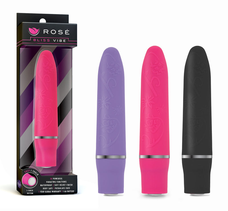 Pocket-Size Bliss Vibrator: Waterproof Fun with 10 Vibes!