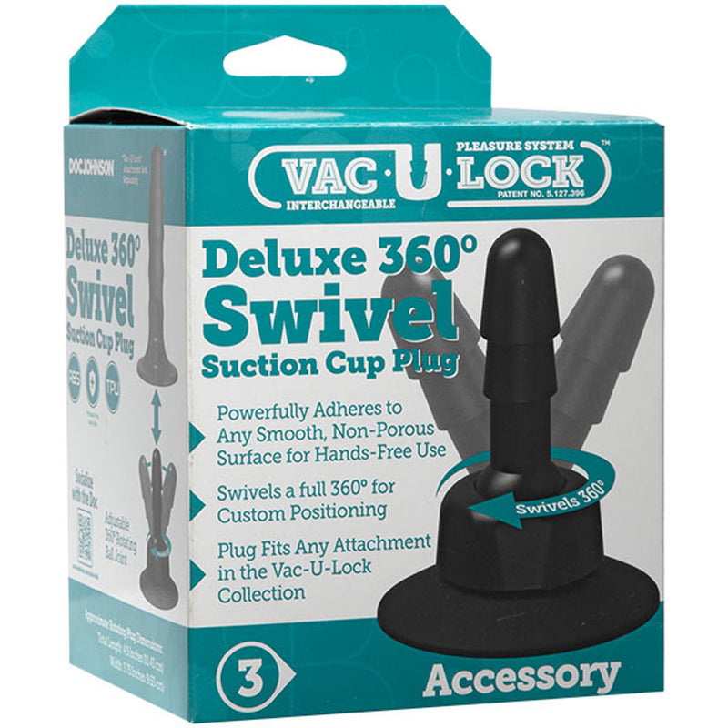 Hands-Free Pleasure with Vac-U-Lock Suction Cup Dildo - Mix and Match Attachments for Ultimate Fun