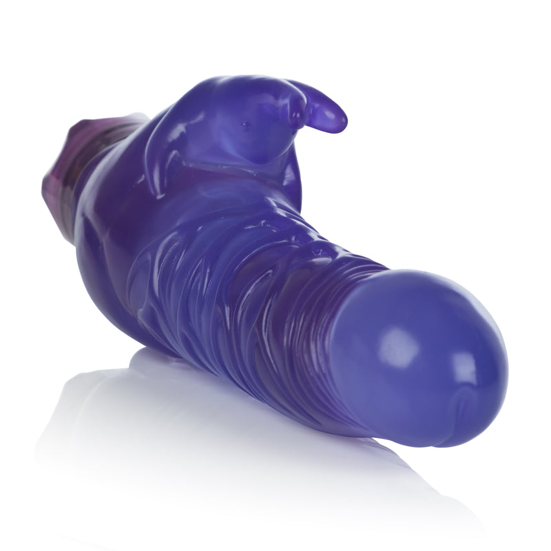 10-Function Waterproof Rabbit Style Vibrator with EZ Load Battery Pack and Soft TPE Material.