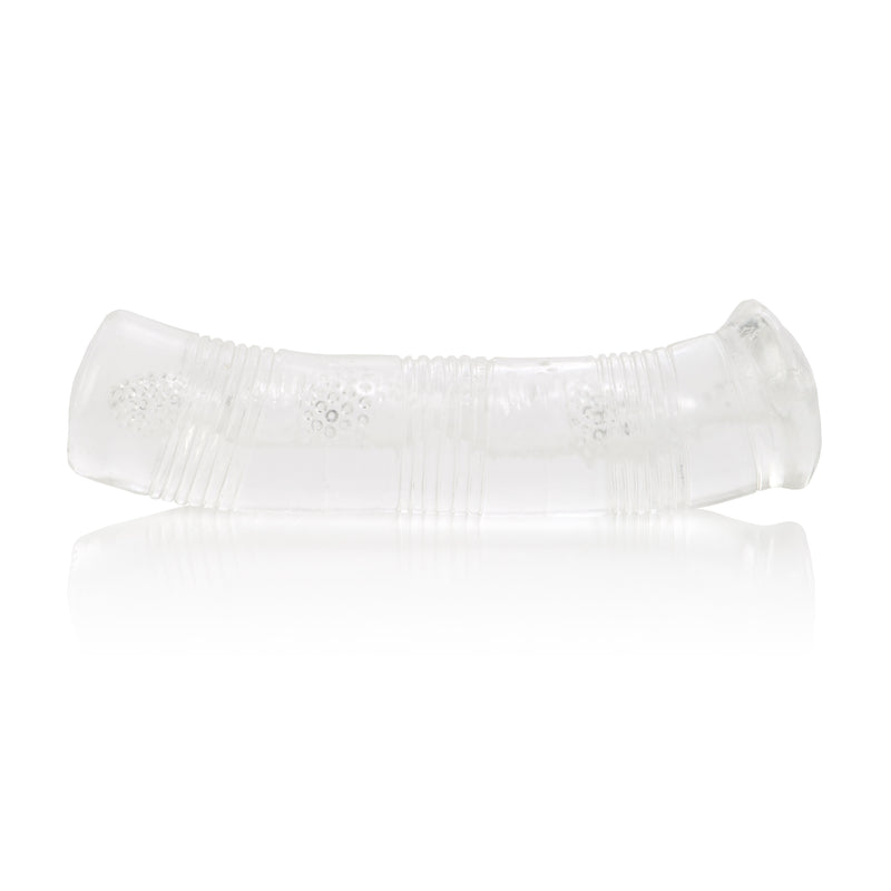 Phthalate-Free Ribbed Masturbation Aid for Men - Get Next-Level Pleasure with Curved Stroker and Intense Suction.