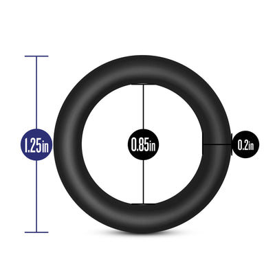 Enhance Your Performance with Pure Silicone Cock Rings - Set of Three