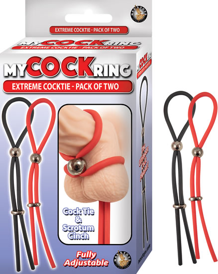 Enhance Your Pleasure with the Phthalate-Free Cock Tie and Scrotum Cinch Duo